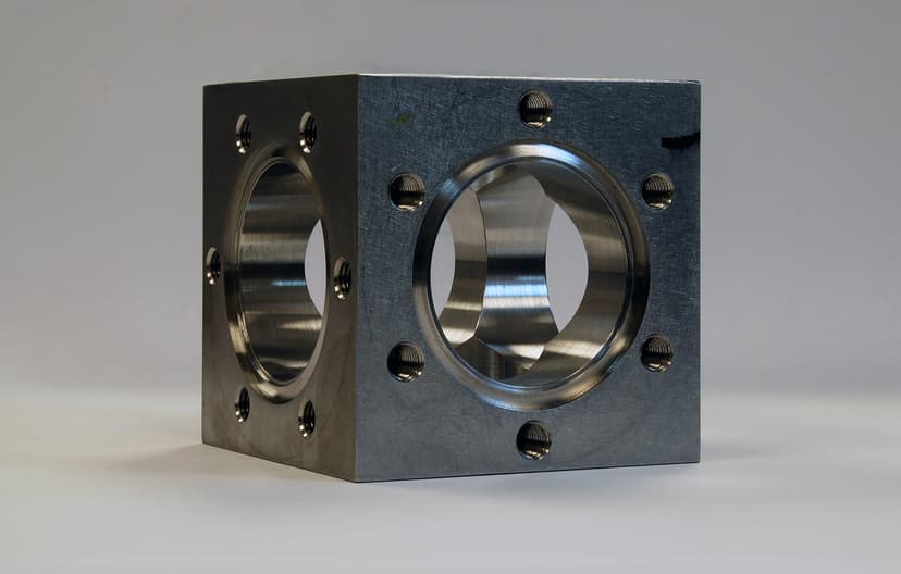 Stainless vacuum chamber